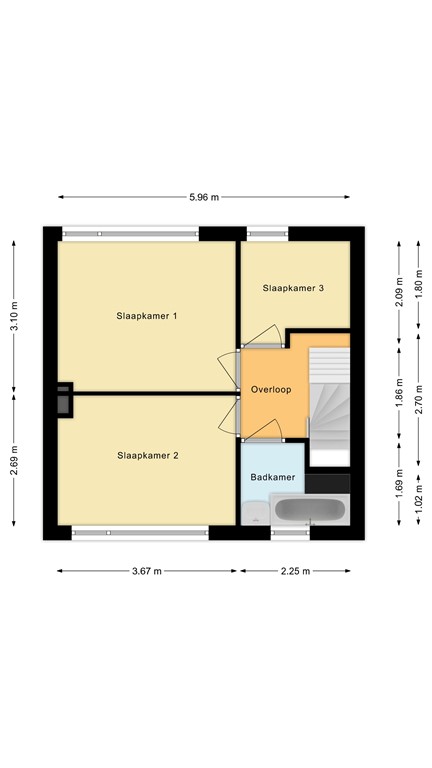 mediumsize floorplan